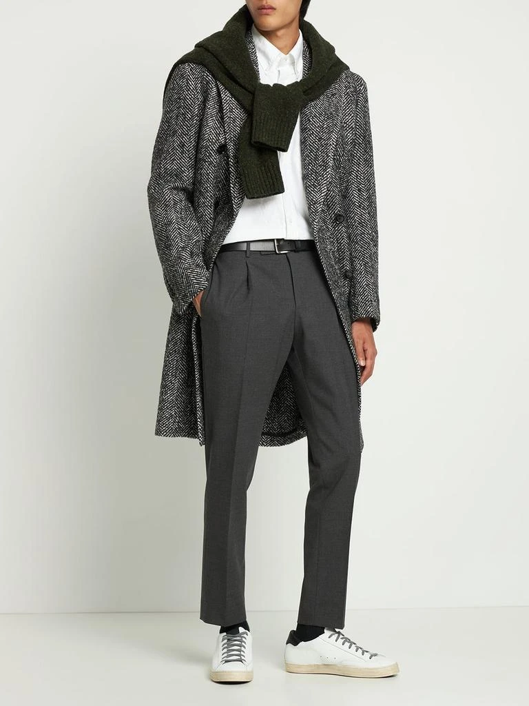 商品PT TORINO|18.5cm B-stretch Wool Pants,价格¥1348,第1张图片详细描述