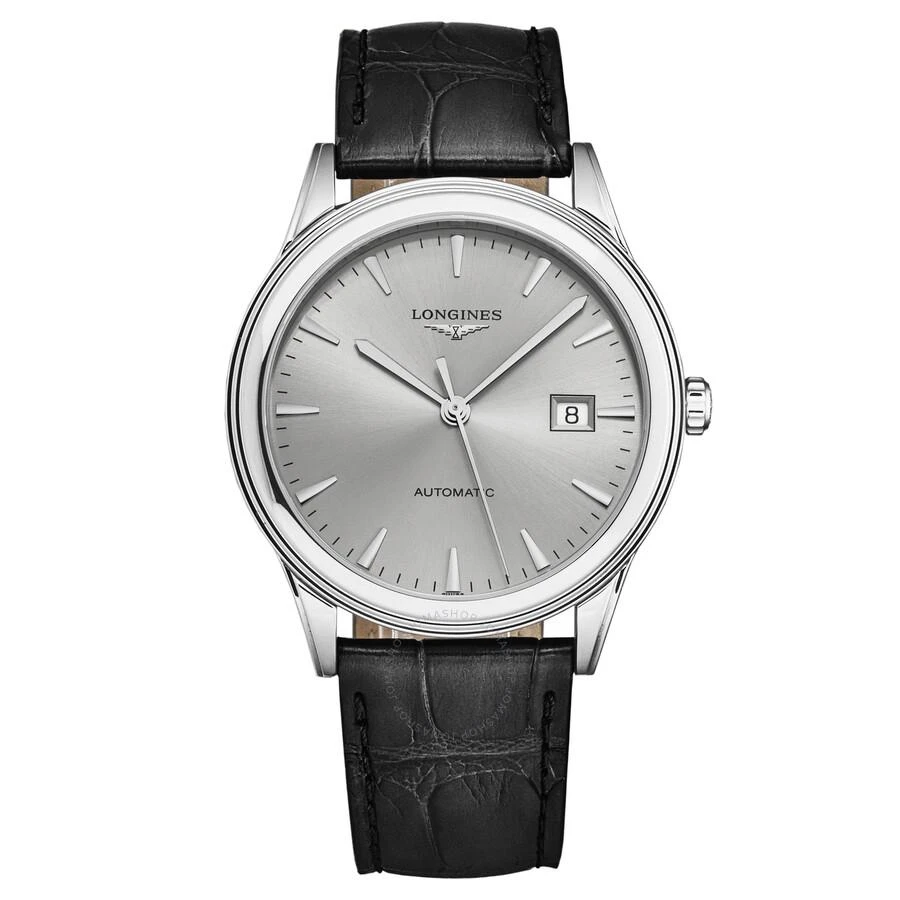 商品Longines|Flagship Automatic Silver Dial Men's Watch L4.984.4.72.2,价格¥8949,第1张图片