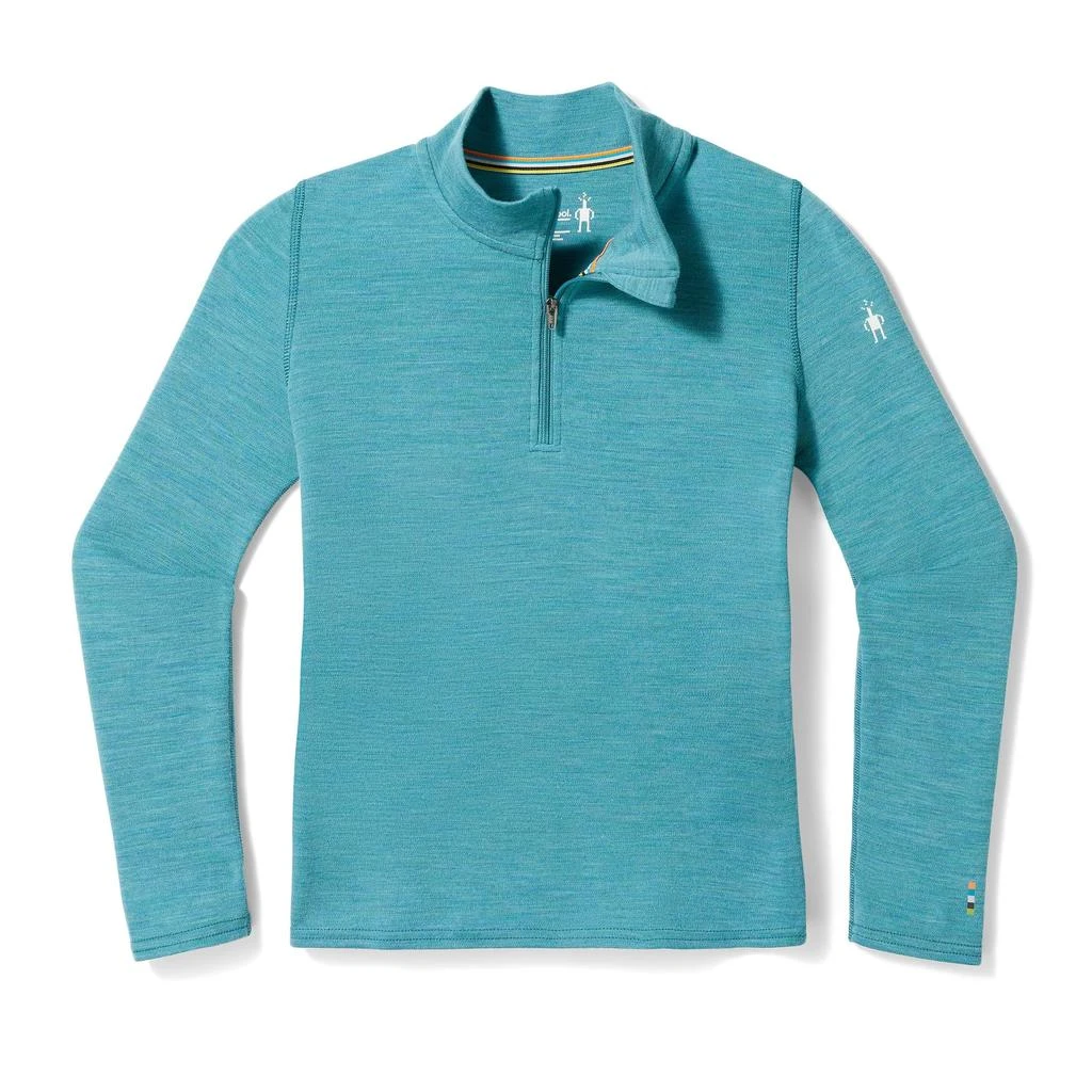 商品SmartWool|Classic Thermal Merino Base Layer 1/4 Zip (Toddler/Little Kid/Big Kid),价格¥399,第1张图片