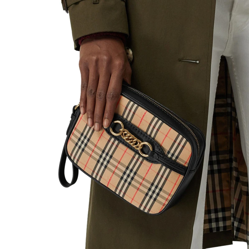 BURBERRY 格纹女士腰包 8007350 商品