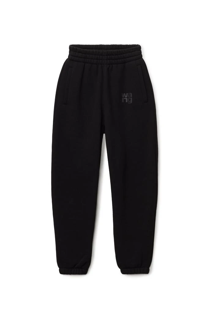 商品Alexander Wang|PUFF LOGO SWEATPANT IN STRUCTURED TERRY,价格¥2228,第1张图片