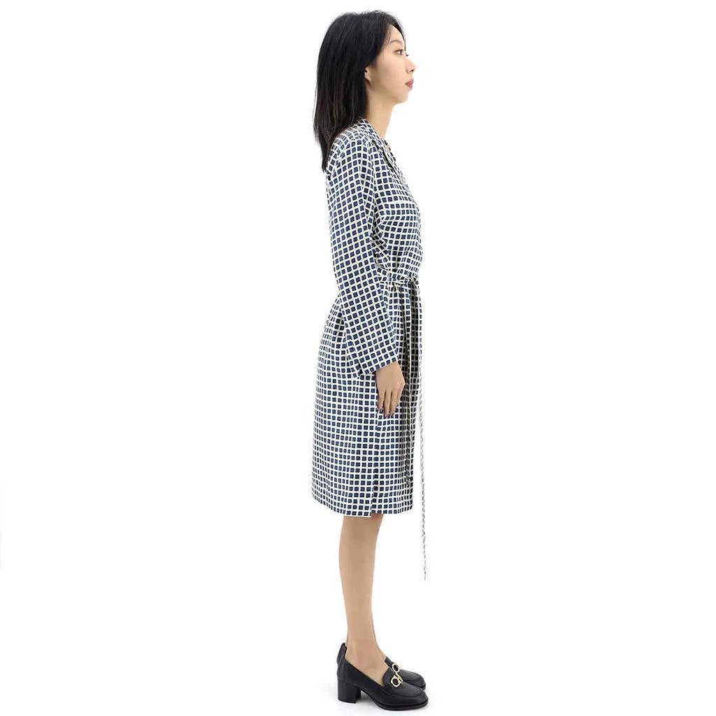 商品Max Mara|Ecuador Geometric Print Wrap Silk Dress,价格¥1873,第2张图片详细描述