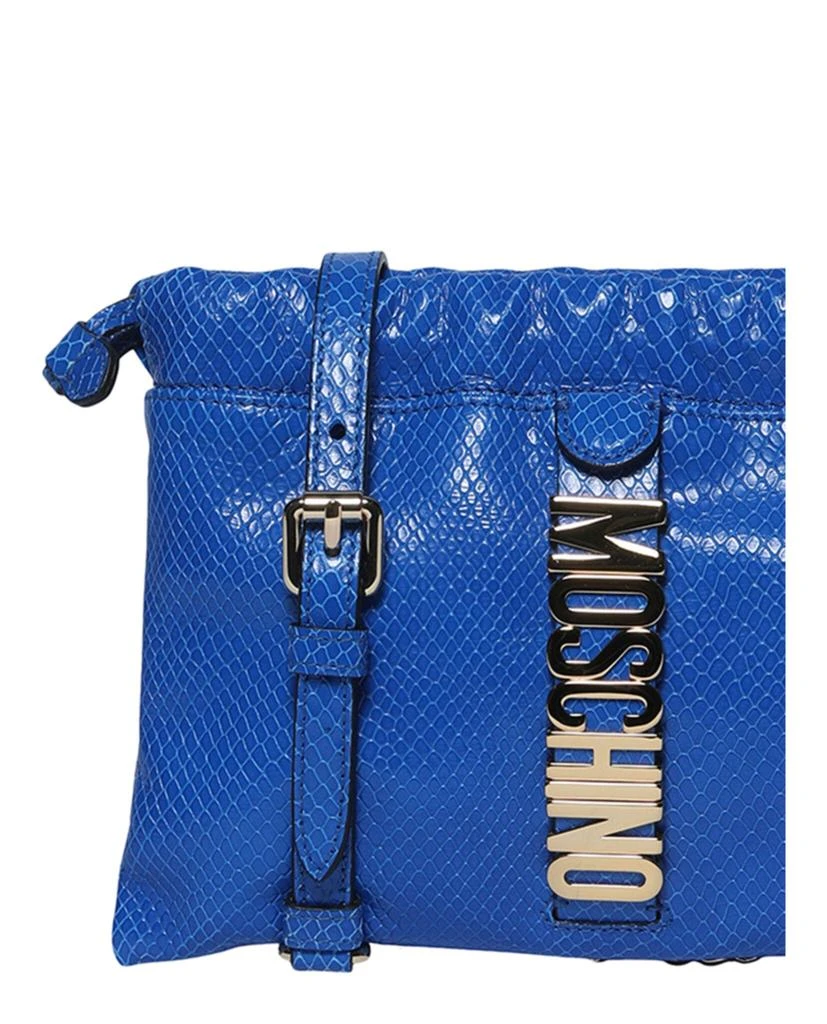 商品Moschino|Logo Leather Crossbody Bag,价格¥3376,第3张图片详细描述