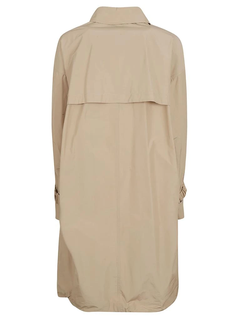 商品Brunello Cucinelli|Brunello Cucinelli Concealed Buttons Plain Raincoat,价格¥25674,第2张图片详细描述