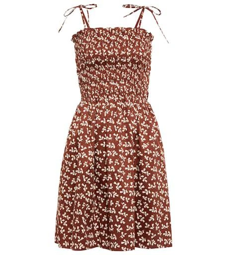 商品Tory Burch|印花棉质迷你连衣裙,价格¥1948,第1张图片