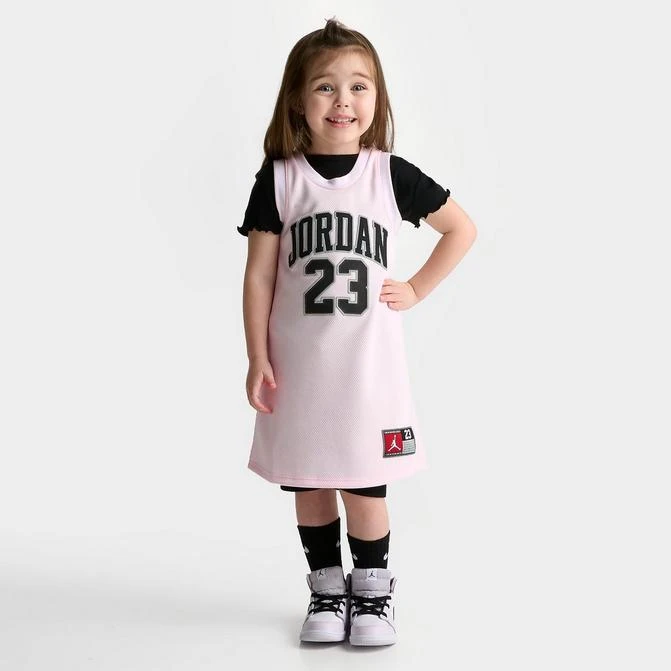 商品Jordan|Girls' Toddler Jordan 23 Jersey Dress,价格¥61,第1张图片