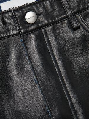 Le Mini Bonded Denim Skirt商品第5张图片规格展示