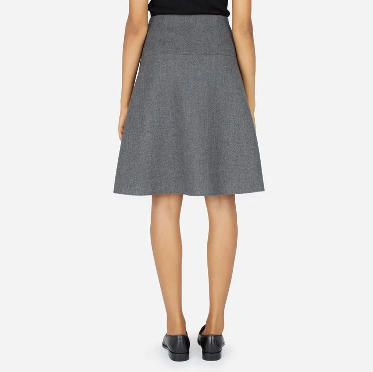 商品Everlane|The Premium Wool Flared Skirt,价格¥811,第3张图片详细描述