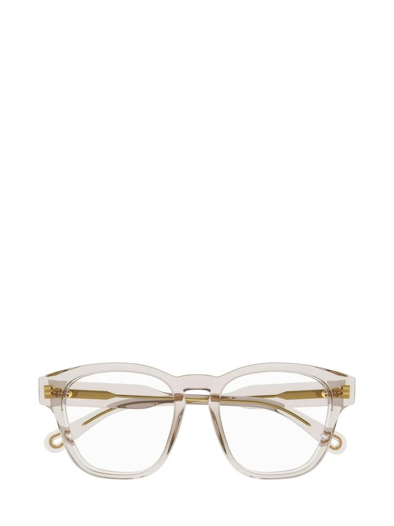 商品Chloé|Chloé Eyewear Rectangular Frame Glasses,价格¥1410,第1张图片