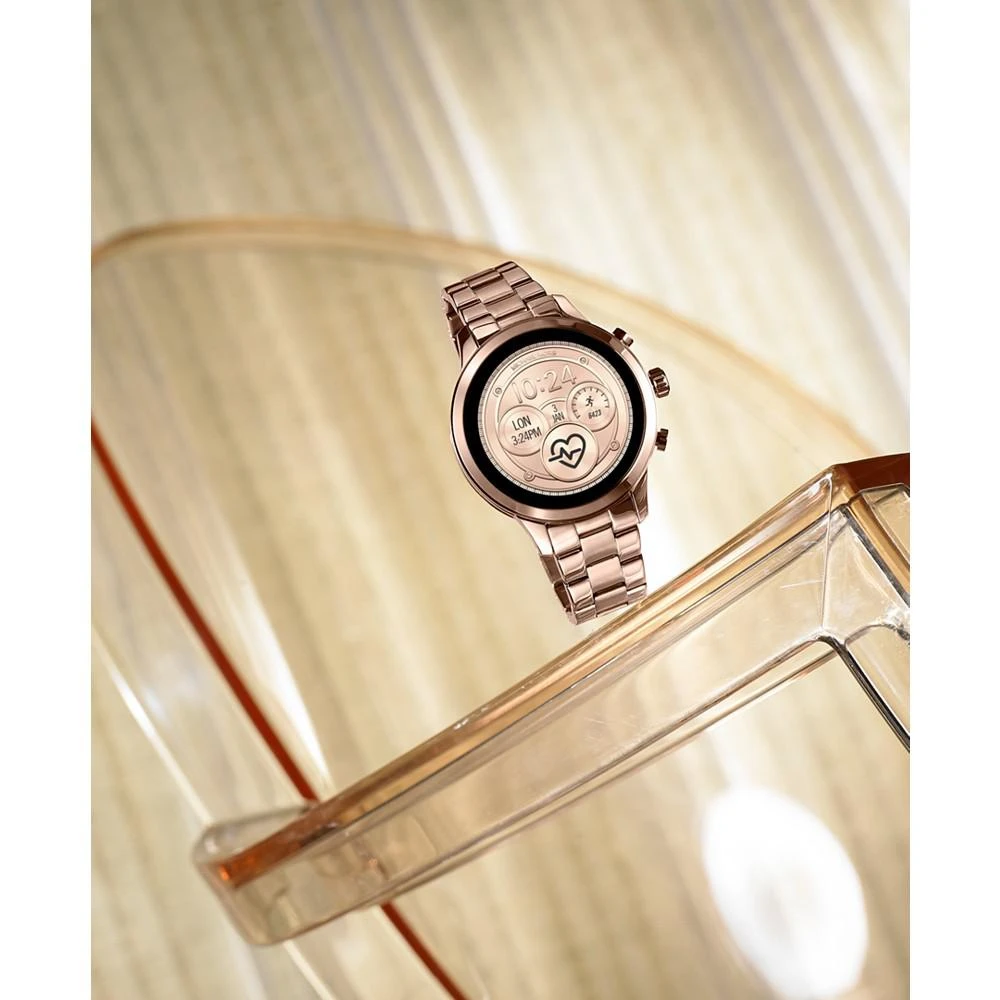 商品Michael Kors|Access Gen 4 Runway Rose Gold-Tone Stainless Steel Bracelet Touchscreen Smart Watch 41mm, Powered by Wear OS by Google™,价格¥1124,第5张图片详细描述