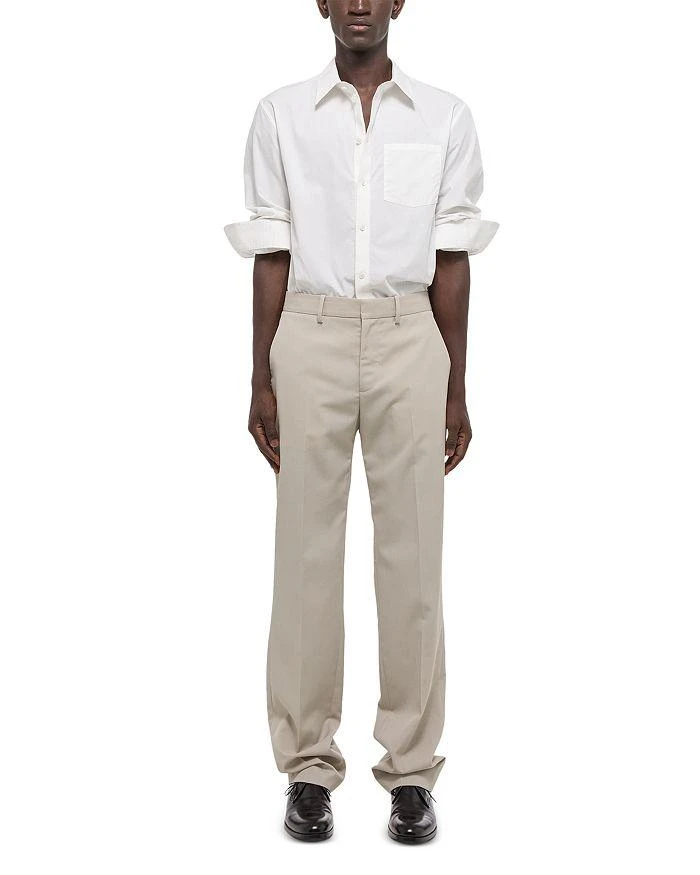 商品Helmut Lang|Helmut Lang Flat Front Relaxed Fit Dress Pants,价格¥1772,第2张图片详细描述