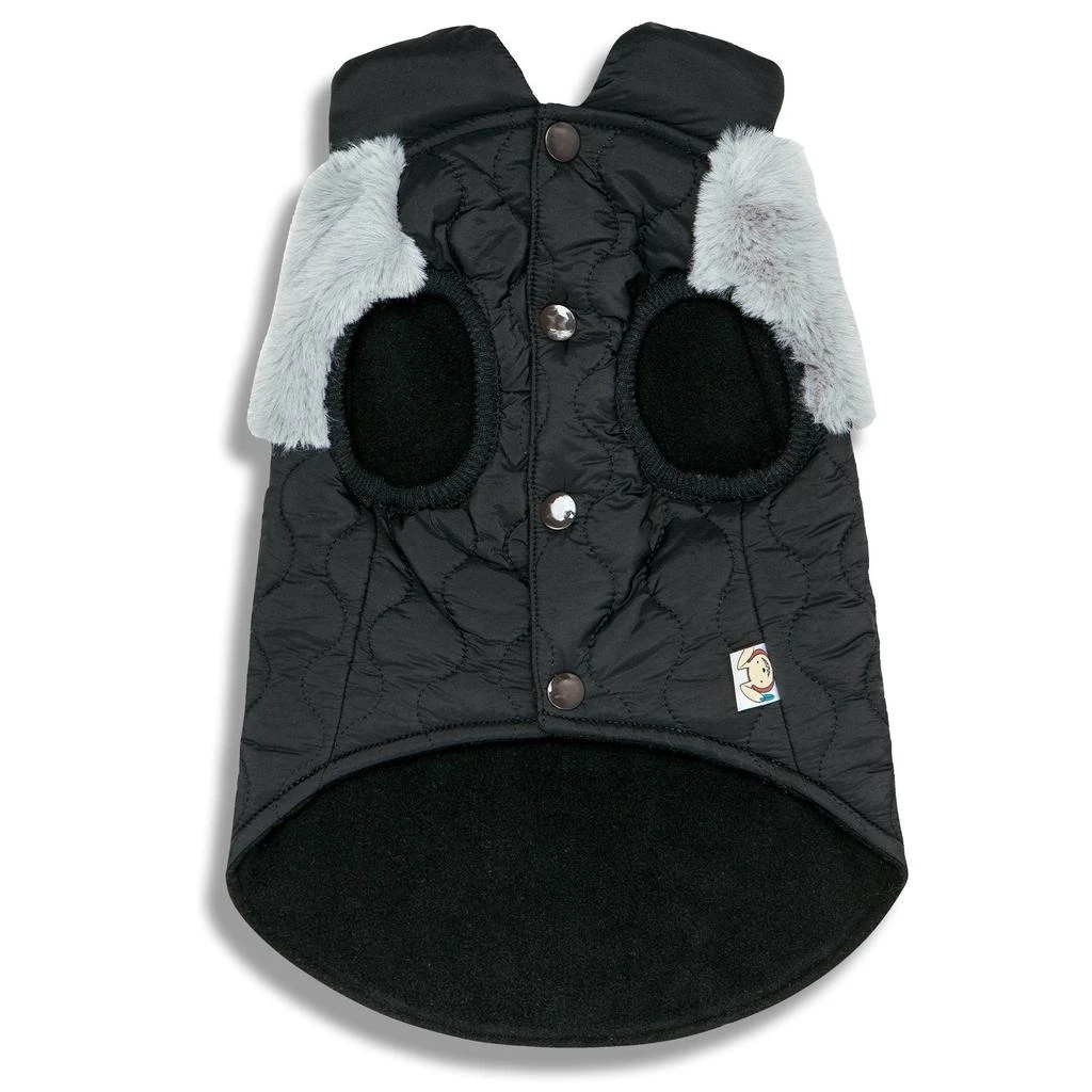 商品Touchdog|'Furrost-Bite' Fur and Fleece Designer Fashion Dog Jacket,价格¥260,第2张图片详细描述