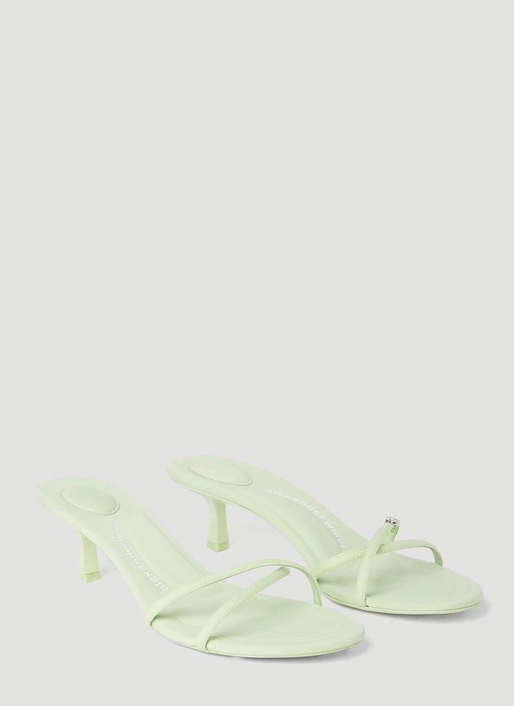 商品Alexander Wang|Dahlia Kitten Heel Sandals,价格¥1875,第2张图片详细描述