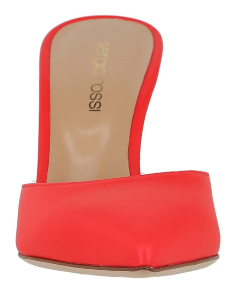商品Sergio Rossi|Leather Pointed Toe Mules,价格¥2141,第6张图片详细描述