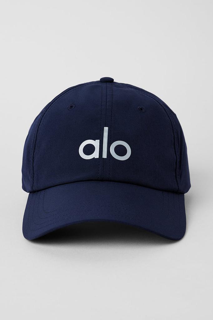 alo キャップ ネイビー Alo Performance Off-Duty Cap - Seashell Blue - Hats - Free