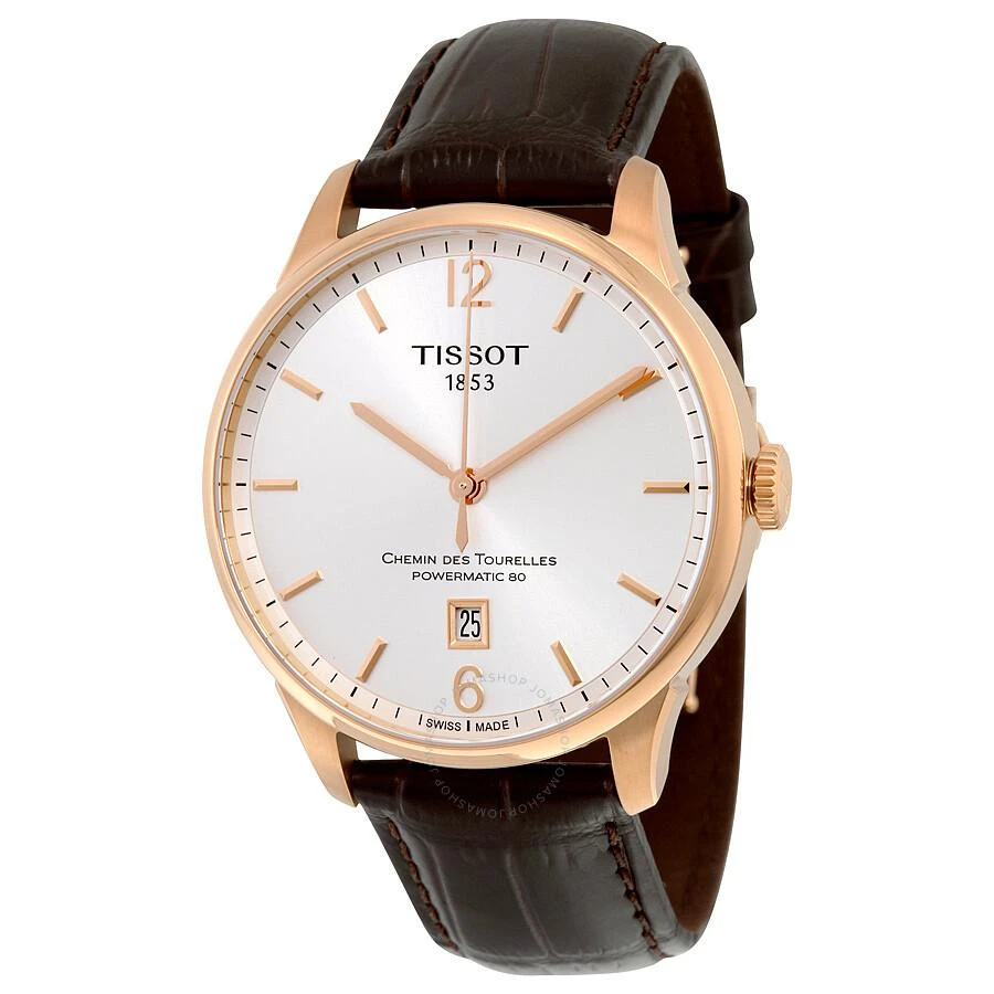 商品Tissot|天梭 男士机械手表 T0994073603700 Powermatic 80 (C07.111) 机芯,价格¥2521,第1张图片