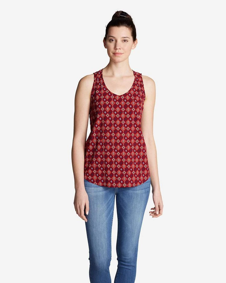 商品Eddie Bauer|Women's Thistle Tank Top - Printed,价格¥261,第2张图片详细描述