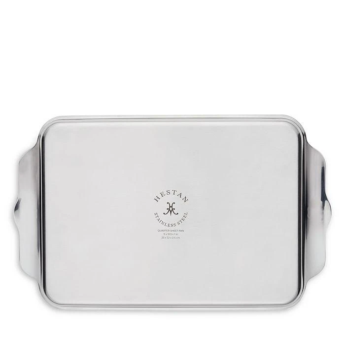 商品Hestan|OvenBond® 9" x 12" Tri-ply Clad Stainless Steel Quarter Sheet Pan,价格¥539,第3张图片详细描述