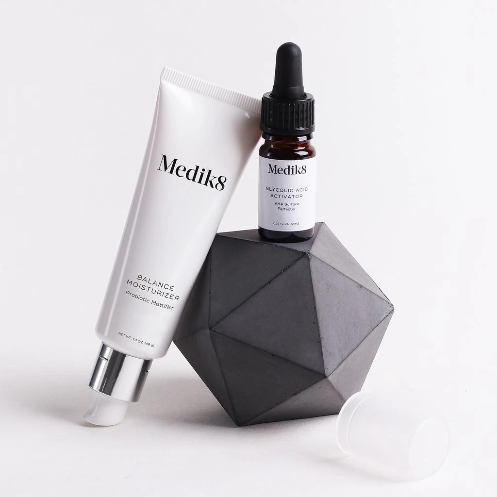 商品Medik8|Medik8 Balance Moisturiser with Glycolic Acid Activator 48g,价格¥517,第4张图片详细描述