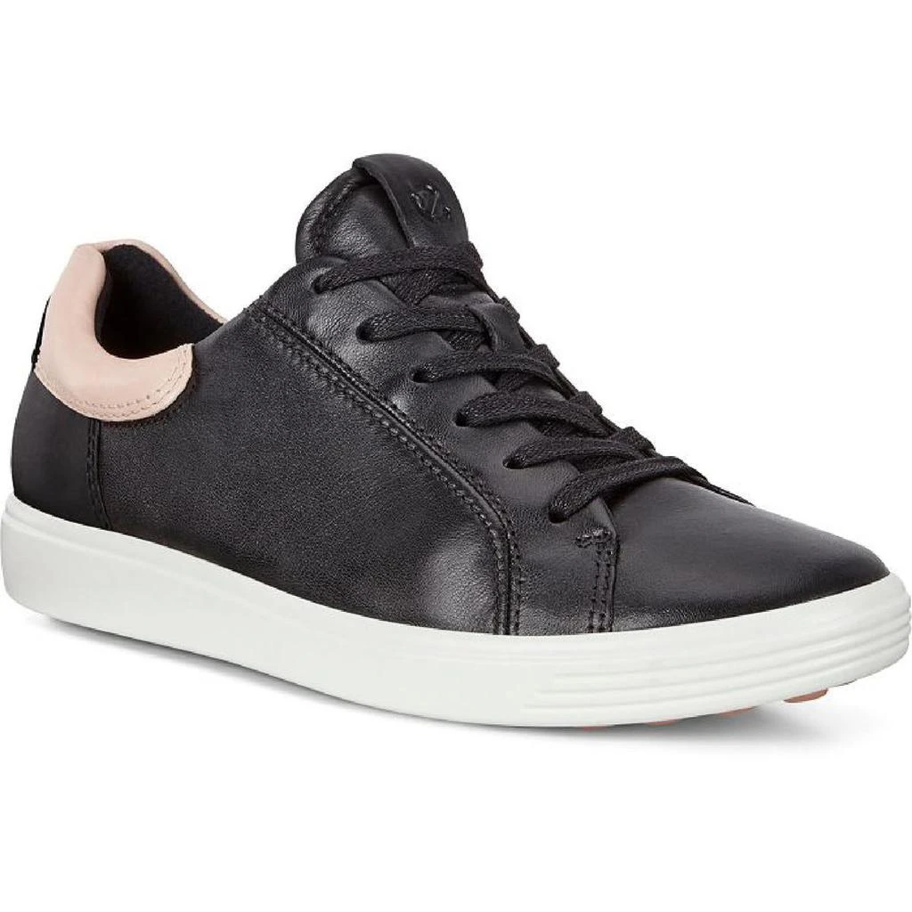 商品ECCO|ECCO Womens Soft 7  Leather Lace-Up Fashion Sneakers,价格¥759,第1张图片