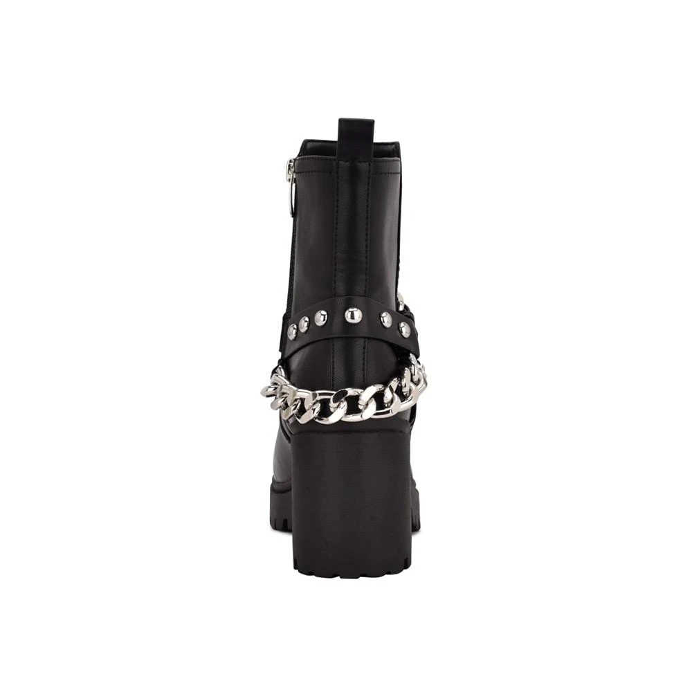 商品Nine West|Women's Quili Block Heeled Booties,价格¥635,第3张图片详细描述