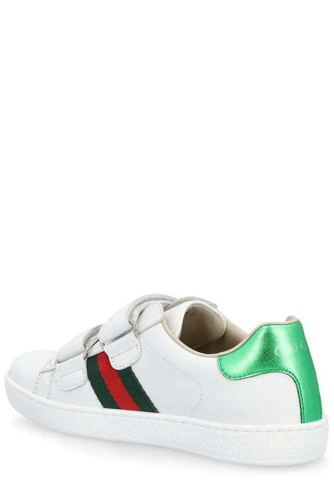 商品Gucci|Gucci Kids Ace Round Toe Sneakers,价格¥1514-¥1621,第3张图片详细描述