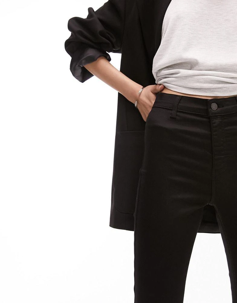 商品Topshop|Topshop Joni jeans in pure black,价格¥270,第5张图片详细描述