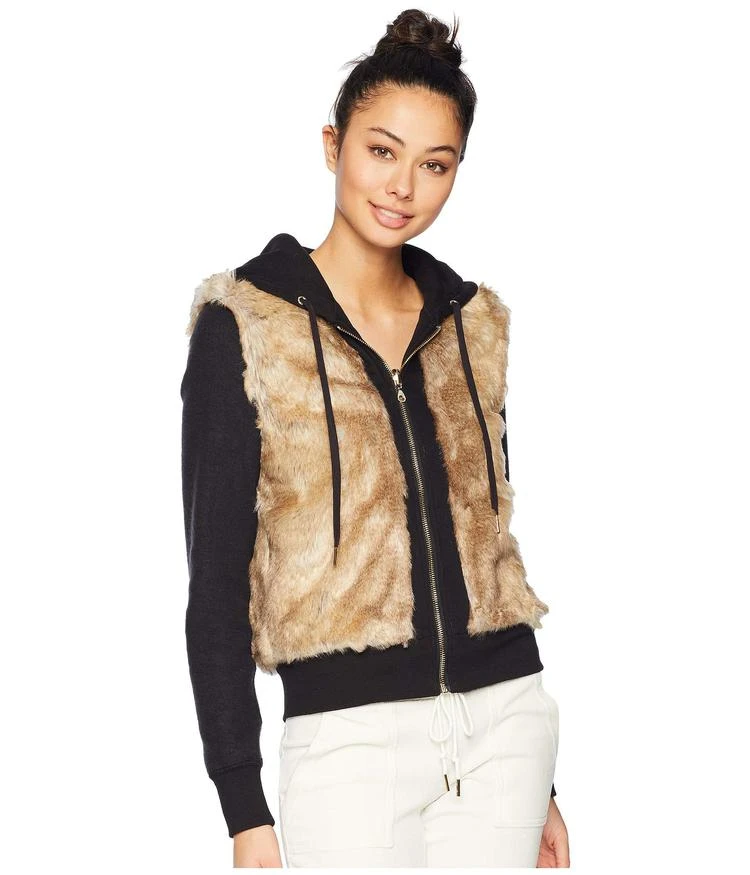 商品Juicy Couture|French Terry Reversible Faux Fur Robertson Jacket,价格¥383,第5张图片详细描述