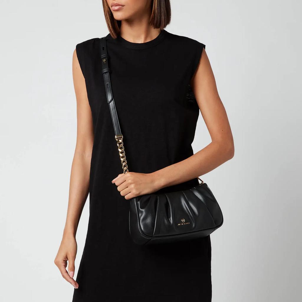 MICHAEL Michael Kors Women's Hannah Convertible Clutch Bag - Black商品第2张图片规格展示