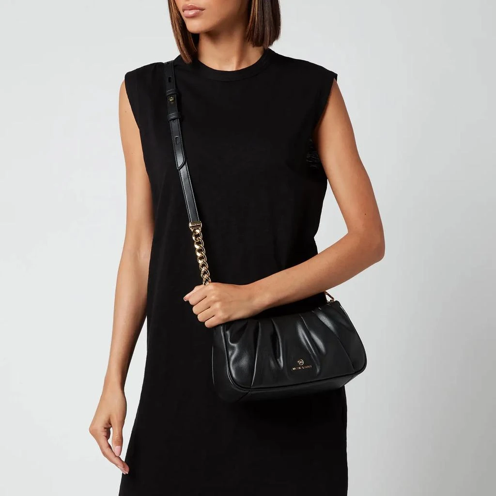 商品Michael Kors|MICHAEL Michael Kors Women's Hannah Convertible Clutch Bag - Black,价格¥1619,第2张图片详细描述