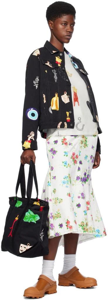 商品Sky High Farm Workwear|Black Charm Tote,价格¥1385,第4张图片详细描述