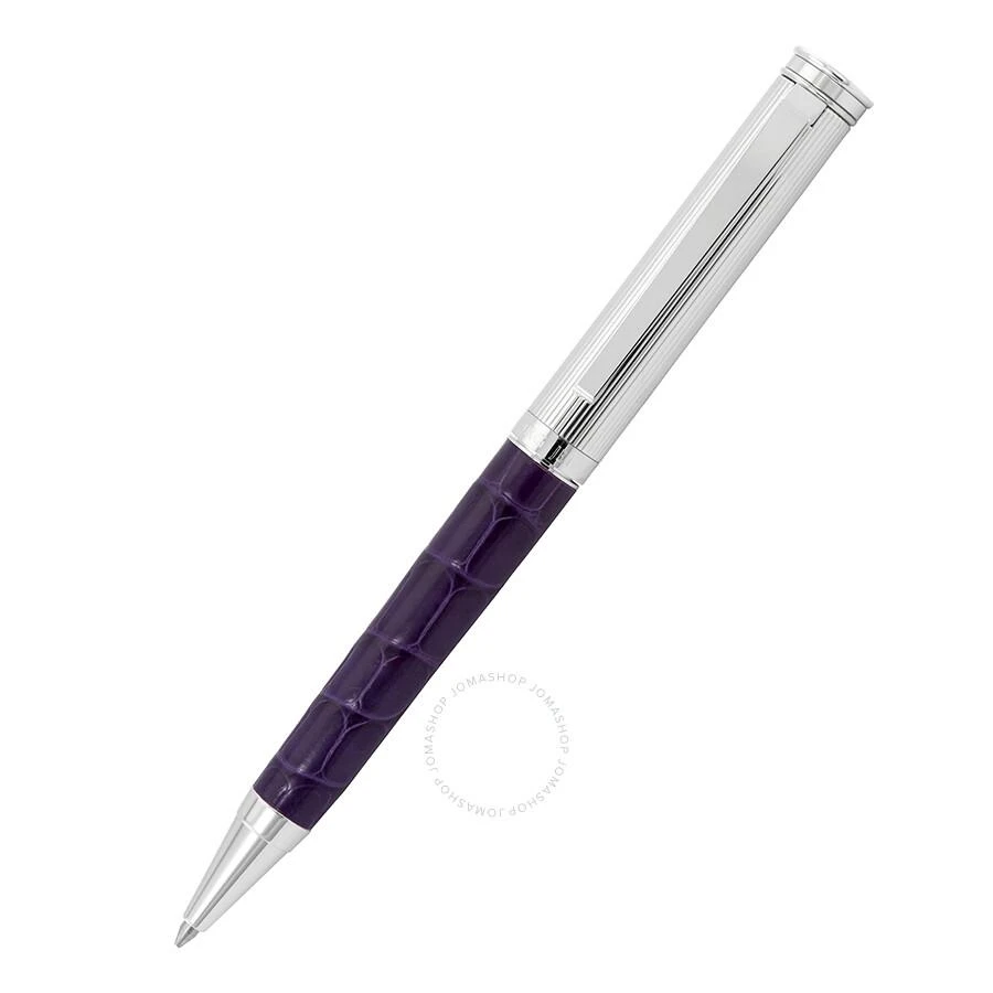 商品Georg Jensen|Bespoke Purple Alligator Ballpoint Pen,价格¥1337,第1张图片