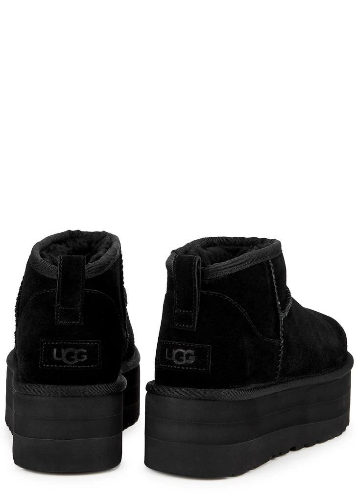 商品UGG|Classic Ultra Mini suede flatform boots,价格¥1637,第3张图片详细描述