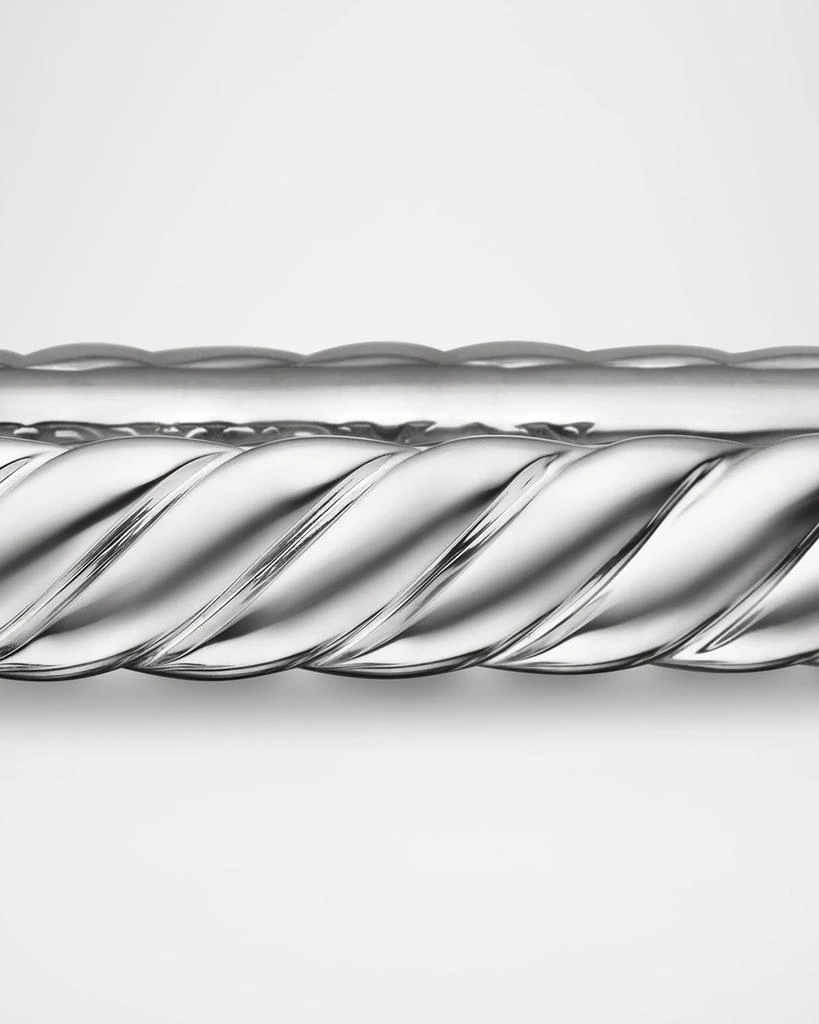 商品David Yurman|Sculpted Cable Bracelet in 18K White Gold, 4.5mm,价格¥41844,第4张图片详细描述