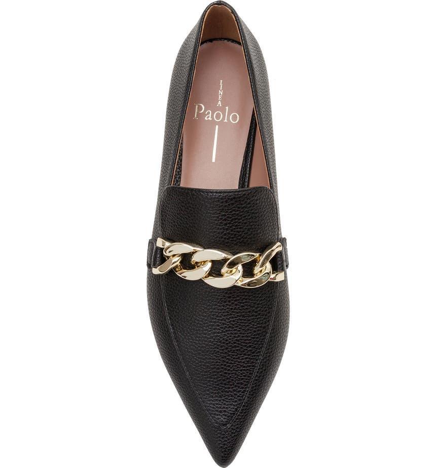 商品Linea Paolo|Mabel Pointed Toe Loafer,价格¥594,第6张图片详细描述