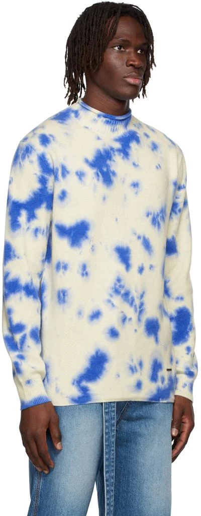 商品We11done|Off-White Tie-Dye Sweater,价格¥2137,第2张图片详细描述