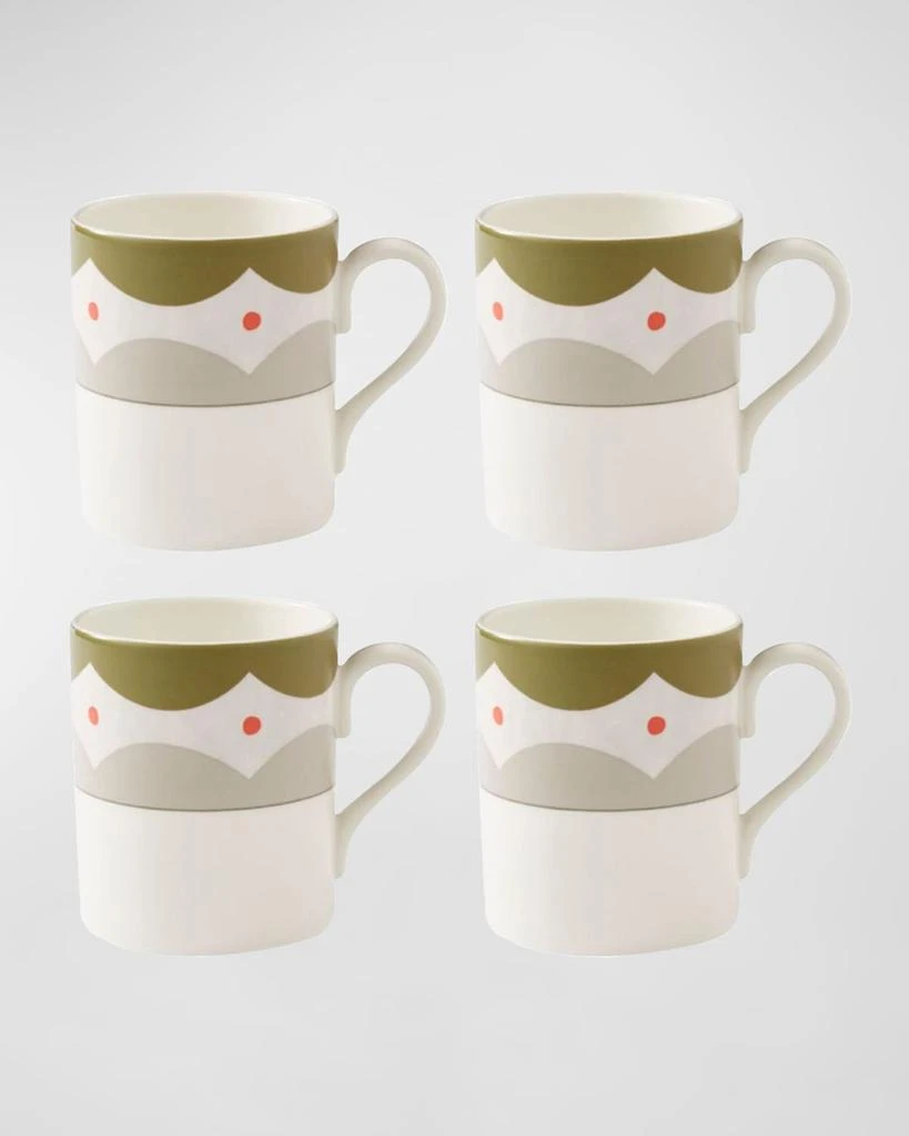 商品Kit Kemp for Spode|Tall Tree Geo Mugs - Set of 4,价格¥313,第2张图片详细描述