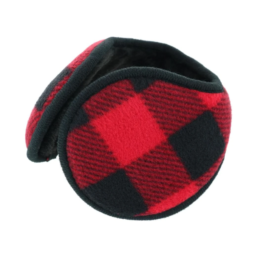 商品Grand Sierra|Buffalo Plaid Fleece Lined Ear Wrap,价格¥104,第1张图片