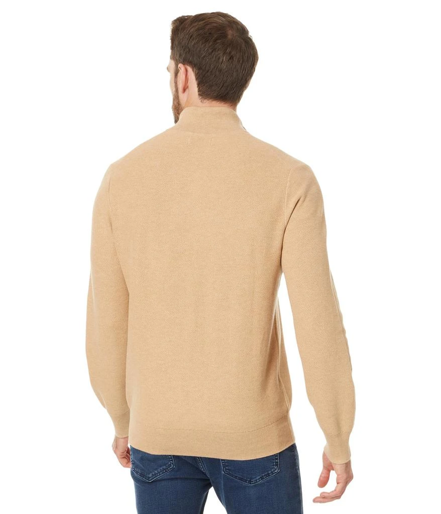 商品Ralph Lauren|Mesh-Knit Cotton 1/4 Zip Sweater,价格¥1048,第2张图片详细描述