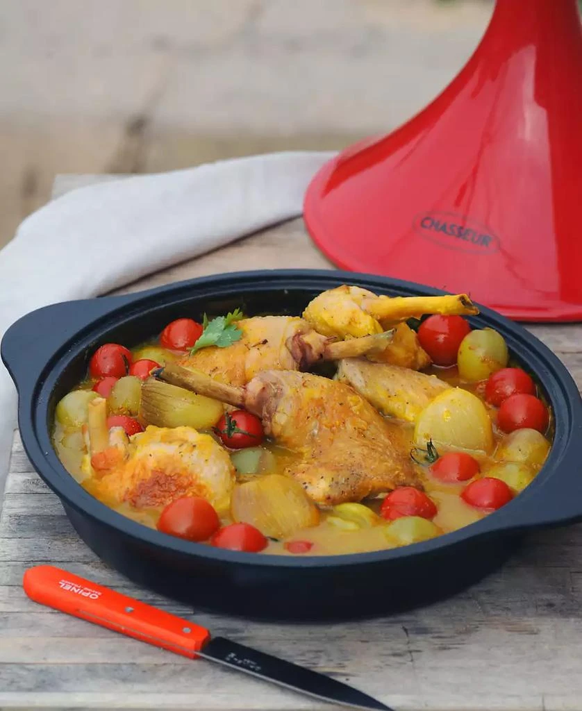 商品Chasseur|French Enameled Cast Iron 12" Tajine with Ceramic Cone Lid,价格¥1601,第3张图片详细描述