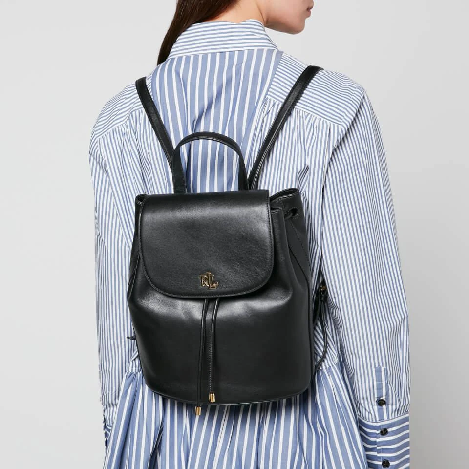 商品Ralph Lauren|Lauren Ralph Lauren Medium Winny 25 Leather Backpack,价格¥3265,第2张图片详细描述