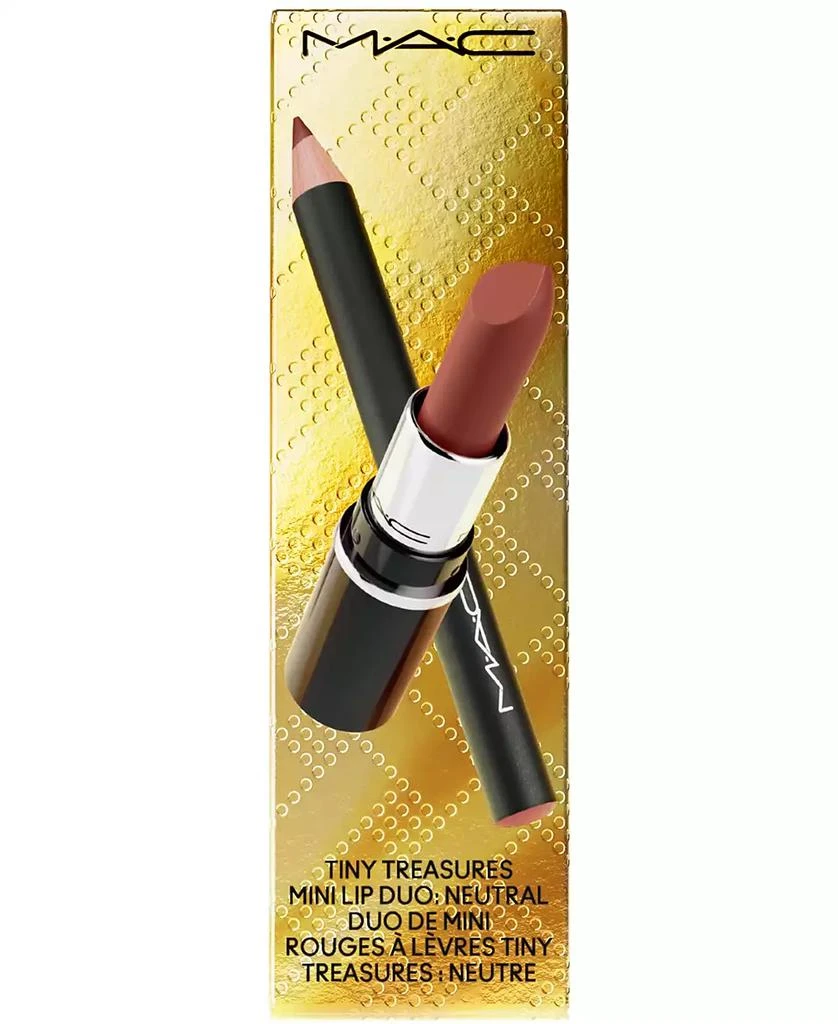 商品MAC|2-Pc. Tiny Treasures Mini Lipstick + Lip Liner Gift Set,价格¥178,第4张图片详细描述