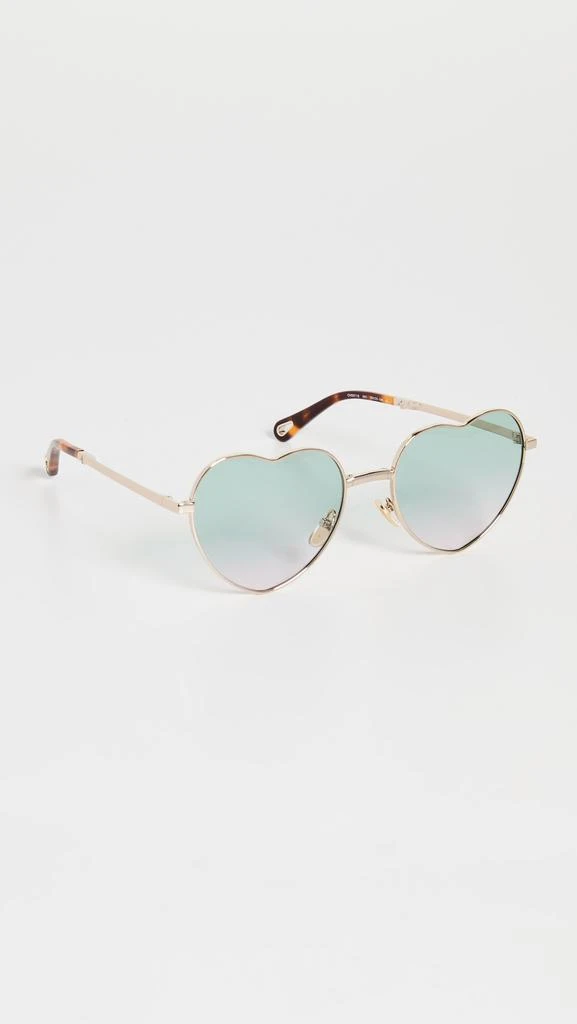 商品Chloé|Chloe Milane 心形太阳镜,价格¥1816,第4张图片详细描述