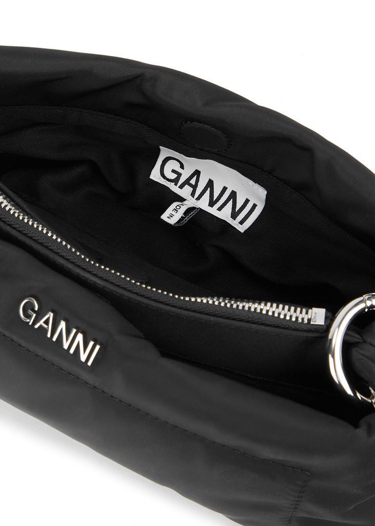 商品Ganni|Pillow black nylon shoulder bag,价格¥1752,第6张图片详细描述