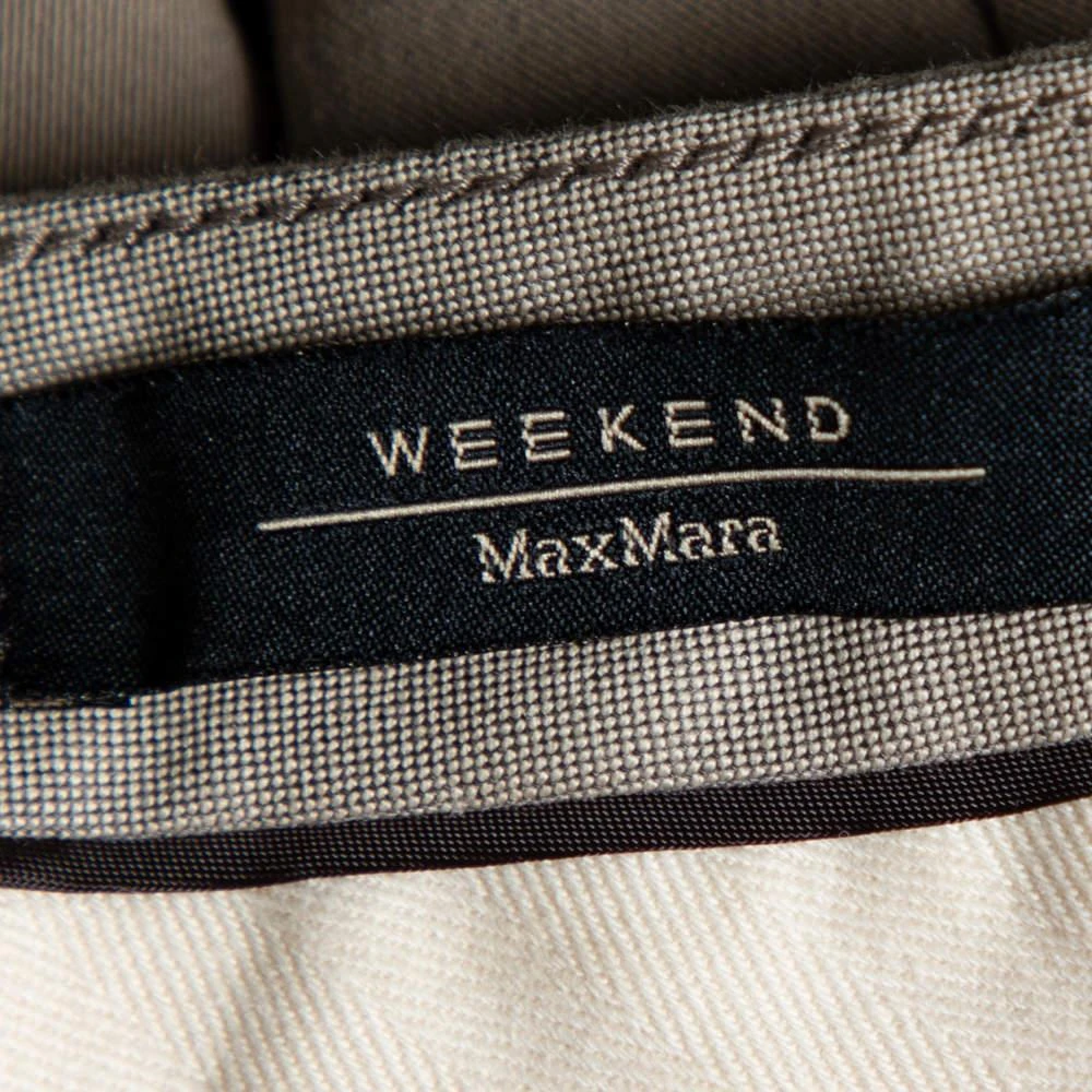 商品[二手商品] Weekend Max Mara|Weekend Max Mara Ecru Cotton Skirt L,价格¥814,第5张图片详细描述
