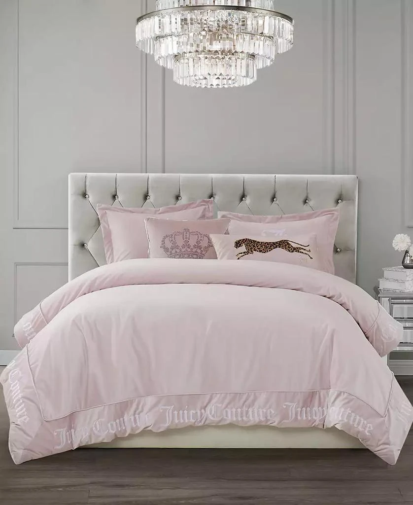 商品Juicy Couture|Reversible Velvet Comforter Set,价格¥1027,第1张图片