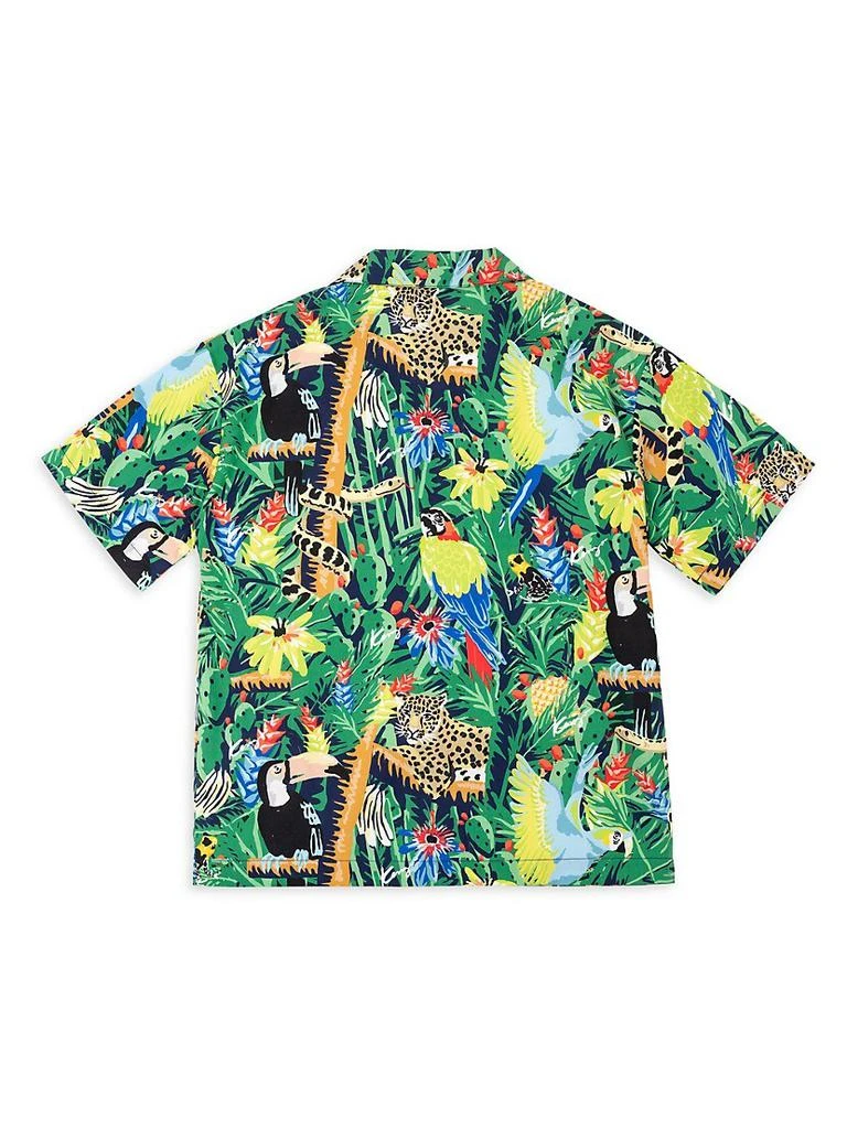 商品Kenzo|Little Boy's &amp; Boy's Printed Shirt,价格¥376,第2张图片详细描述