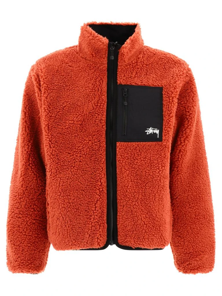 商品STUSSY|Sherpa Jackets Orange,价格¥1666,第1张图片