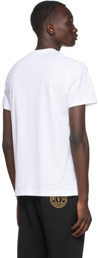 White V-Emblem T-Shirt商品第3张图片规格展示