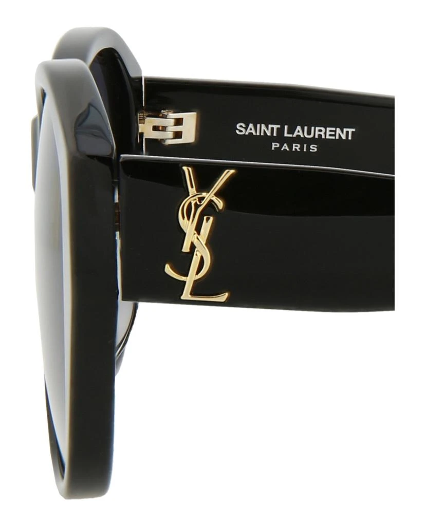 商品Yves Saint Laurent|女士 圆框醋酸纤维太阳镜,价格¥1198,第4张图片详细描述